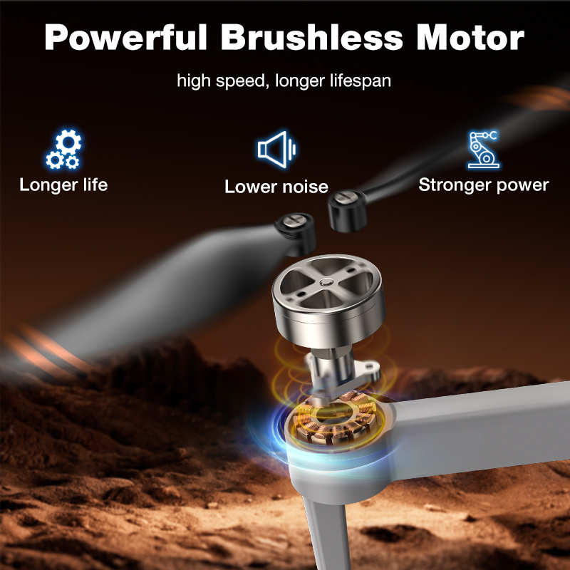 NEW Hot L017 Pro Drone Brushle - Drone Rc Fpv Pro avaliação e preço