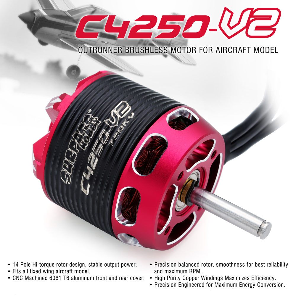 SURPASS HOBBY C4240 750KV/850K - Drone Rc Jet avaliação e preço