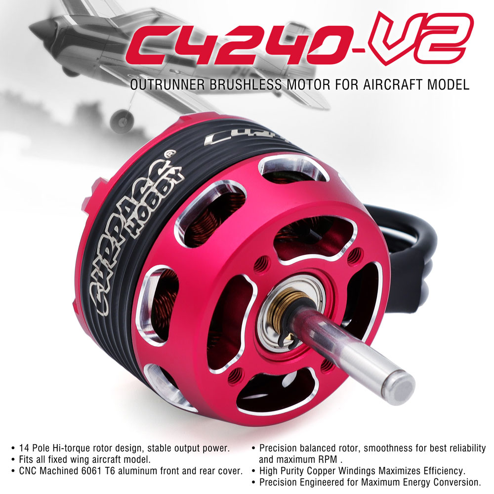SURPASS HOBBY C4240 750KV/850K - Drone Rc Jet avaliação e preço
