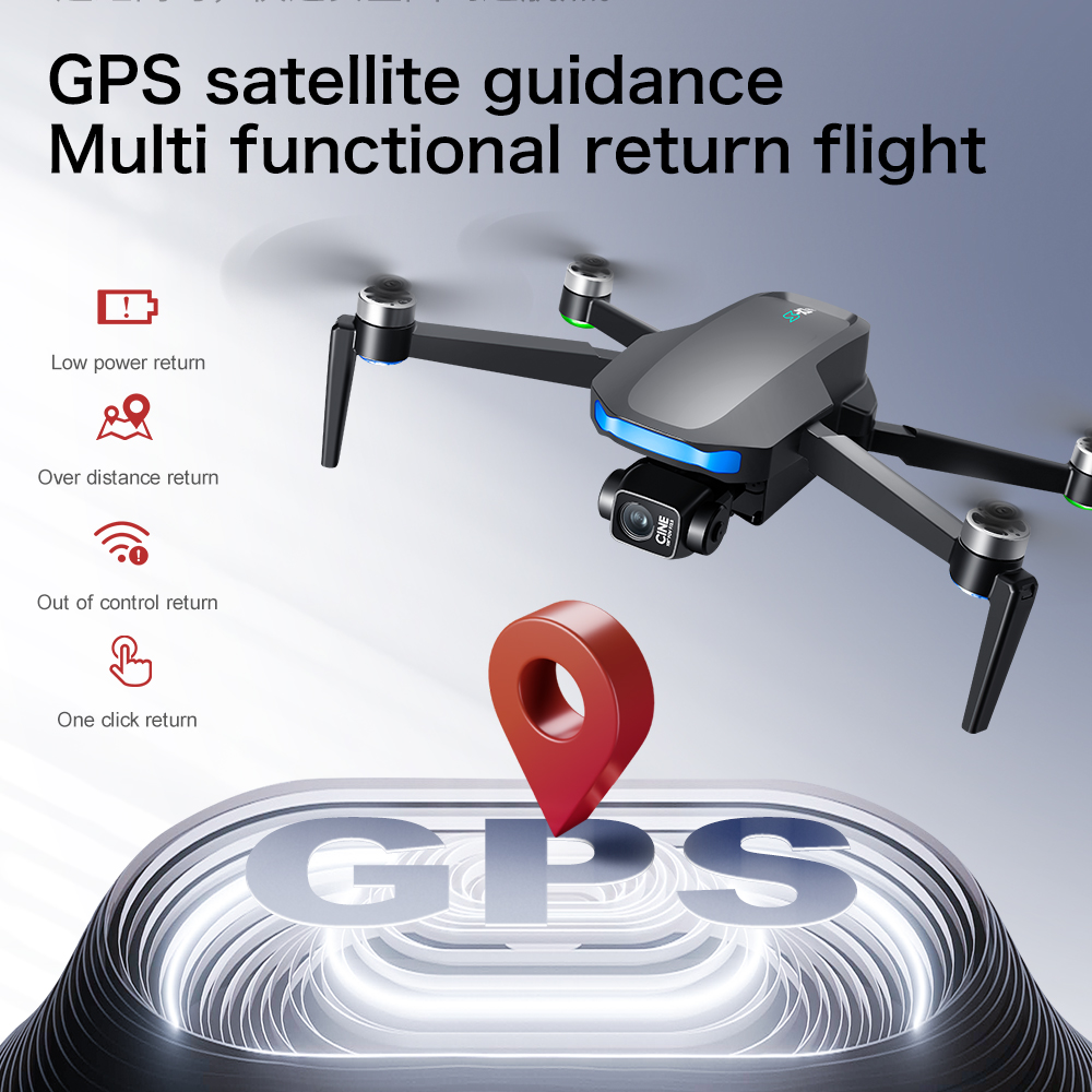 New S-X1 MAX Drone GPS 8K Prof - Drone Rc Fpv Pro avaliação e preço
