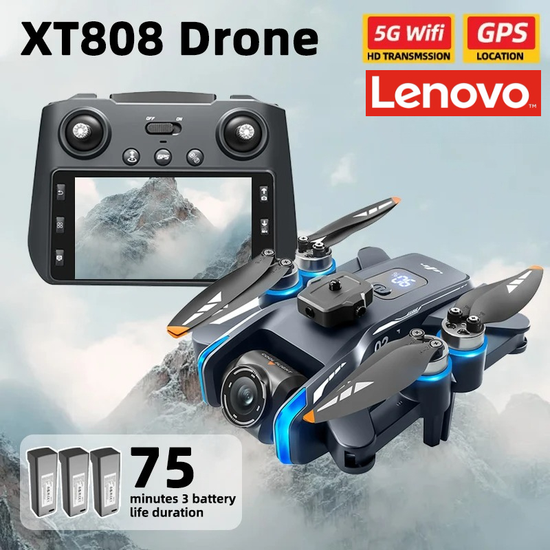 Lenovo XT808 Pro MAX Drone 4K  - Drone Gps Rc Tt36 avaliação e preço