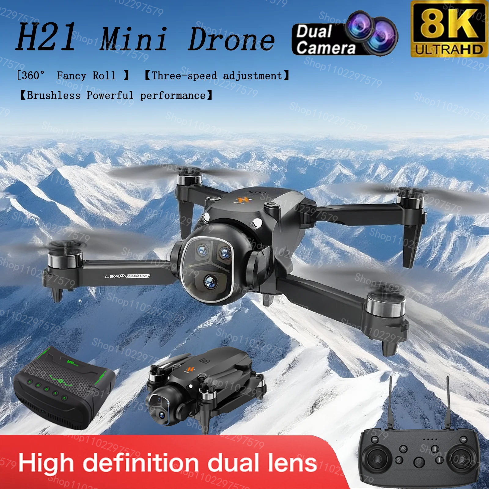 New H21 Optical Flow Localizat - Drone Explorer Rc Quadcopter avaliação e preço